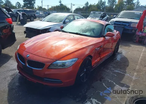 2015 BMW Z4 Sdrive28I из США, поврежденный, VIN WBALL5C58FP556823